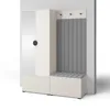 Garderoben-Set Ritmo Version 1 – gefräste Kleiderschrank Produktbild-Vorschau 2