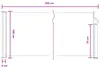 vidaXL Ausziehbare Seitenmarkise 300 x 100 cm Polyester Produktbild-Vorschau 8