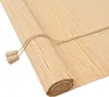vidaXL Roleta se závěsy nature 100 x 220 cm bambusová Náhled obrázku produktu 1