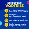 Avery Zweckform 3666-10, Etiketten, Home Office, Produktbild-Vorschau 2