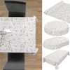 Tischdecke Wachstuch Gestreift Grau Robust Wasserabweisend Produktbild-Vorschau 2