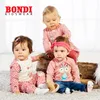 BONDI Baby Langarmbody "Mom's Princess" geringelt 86514 | Produktbild-Vorschau 6