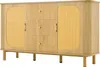 okwish Sideboard mit Schubladen,Schrank Vitrine mit Produktbild-Vorschau 9
