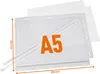 DURABLE Plakattasche wasserdicht A5 mit Kabelb., 5 Stk., Produktbild-Vorschau 2
