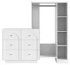 Merax Garderobenset, bestaande uit een commode met 6 lades Productafbeelding-voorbeeld 8