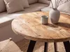 FineBuy Esstisch rund Ø 80 cm Mango Massivholz – Moderner Produktbild-Vorschau 5