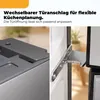 Exquisit Kühl-Gefrierkombination 378 l No Frost | Produktbild-Vorschau 8