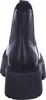 A back view of a black Chelsea boot with a thick platform sole. Produktbild-Vorschau