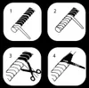 Bande de poignée OVERGRIP, surbande universelle, Voir les images du produit 7