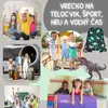 HECKBO Detské vrecko na prezuvky s motívom dinosaurov | Náhľad obrázku produktu 8
