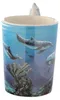 Delfin Tasse mit 3D Henkel Unterwasserwelt Produktbild-Vorschau 2