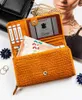 Rovicky Portemonnaie aus Leder für Frauen Seve orange One Produktbild-Vorschau 9