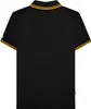 Lambretta - "SS25" Polo pour homme LB271 (XL) (Noir/Or) Voir les images du produit 2