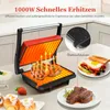 Aigostar - Kontaktgrill für Sandwiches, Steak auch als Produktbild-Vorschau 2