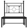 VidaXL 374330, Černá, 85 cm, 2,07 m, 97 cm, 800 x 2000 mm, Náhled obrázku produktu 4