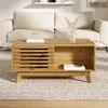 Table basse Merax réglable en hauteur, avec porte à Voir les images du produit 6