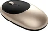 A close-up studio shot of a gold and black computer mouse. Produktbild-Vorschau