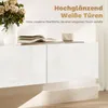 HOMCOM TV Schrank Lowboard hängend 180 cm für Fernseher bis Produktbild-Vorschau 8