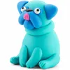 A clay dog figurine. Podgląd zdjęcia produktu