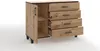 Commode P2, buffet avec portes, avec 4x tiroirs, en pieds Voir les images du produit 4