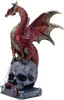 Fate of the World Dragon on Skull Gothic Figur 23cm Produktbild-Vorschau 2