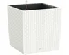 Lechuza Samozavlažovací květináč Cube Cottage 40 cm, bílá Náhled obrázku produktu 1