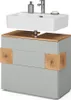 Mobile sottolavabo per bagno Vicco Eden Grigio 70 x 64.5 cm Anteprima dell’immagine prodotto 6