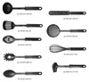 Stoneline Set d'ustensiles de cuisine, matériau nylon, Voir les images du produit 4