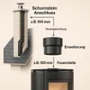 BirnePower Rohrerweiterung 120 auf 160mm, Ofenrohr Adapter, Produktbild-Vorschau 9