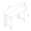 A line drawing of a folding table with dimensions indicated. Produktbild-Vorschau