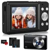 1080P Digitalkamera mit 32GB Speicherkarte, 44MP kompakte Produktbild-Vorschau 1
