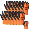 12 Paar Arbeitshandschuhe Gr. 10 Polyester Latex Schaum Produktbild-Vorschau 1