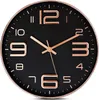 OKWISH Wanduhr Ohne Tickgeräusche 12 Zoll/30cm Modern Produktbild-Vorschau 6