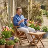 Gartensessel mit Armlehnen Andover Teak Produktbild-Vorschau 10