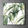 Coloray Uhr auf Leinwand 30x30 cm Wand Uhr Dekoration Produktbild-Vorschau 2