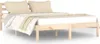 vidaXL Letto in legno massiccio di pino 140x200 cm Anteprima dell’immagine prodotto 1