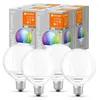 4 x Ledvance LED Smart+ G95 Globe 14W = 100W E27 Opal Produktbild-Vorschau 1