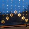 LED-slingers "Sneeuwvlok" met 47 warmwitte LED's Productafbeelding-voorbeeld 5