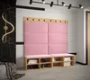 Garderobe MIRO Set 7 mit gepolsterten Paneelen Industrial Produktbild-Vorschau 2