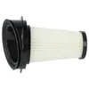 A vacuum cleaner filter is shown from the side. Produktbild-Vorschau