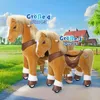PonyCycle Modell Y Hellbraun Mechanisches Ride-on Produktbild-Vorschau 5