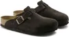 Birkenstock Boston BS Damen Sandalen Pantolette Leder Produktbild-Vorschau 3