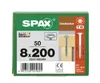 SPAX® 0251010802005 SPAX® Holzbauschrauben T40 Tellerkopf Anteprima dell’immagine prodotto 27