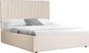 Lit avec coffre "Mia" - 140 x 190 cm - Beige Voir les images du produit 1