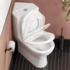 sanicomfort Stand-WC Set Paros Corner weiß, spülrandlose Produktbild-Vorschau 2