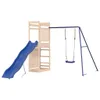 vidaXL Spielturm Massivholz Kiefer -  Schaukeln & Produktbild-Vorschau 13