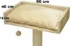 Liegemulde rechteckig mit Kissen, Farbe:Beige Produktbild-Vorschau 5