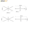 MetaloPro Pieds de table Spider, pieds de table en métal, Voir les images du produit 16
