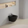 Coppia sanitari sospesi nero opaco completi di sedile wc | Anteprima dell’immagine prodotto 3