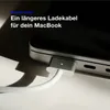 iMounts MacBook MagSafe 3 Ladekabel 2m – USB-C - 140W kabel Produktbild-Vorschau 6